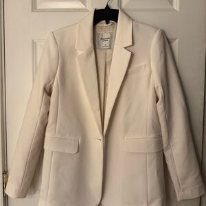 Abercrombie & Fitch Women's White Blazer XS